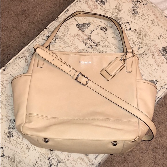 Coach Handbags - Coach Saffiano Leather Diaper Purse